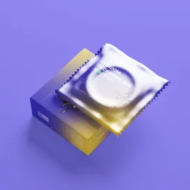 Condom Sachet and Box 04